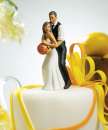 Basketball Weding Cake Topper